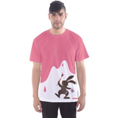 Colorful Print - Men s Sport Mesh Tee