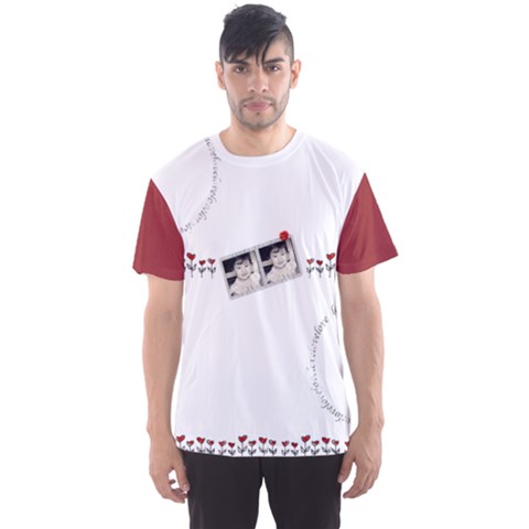 Men s Sport Mesh T-Shirt Front