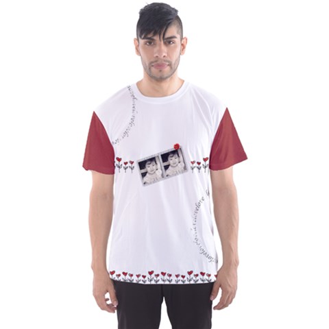 Men s Sport Mesh T-Shirt Front