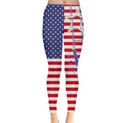 Happy 4th July Leggings - Everyday Leggings 