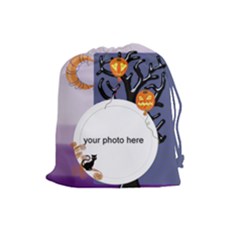 Halloween Night Drawstring Pouch L - Drawstring Pouch (Large)