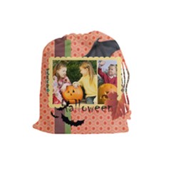 halloween - Drawstring Pouch (Large)