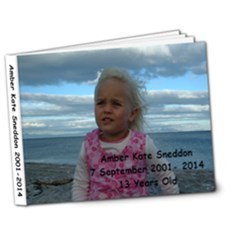 Amber 13th Birthday - 7x5 Deluxe Photo Book (20 pages)