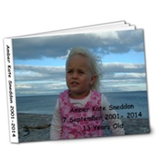 Amber 13th Birthday - 7x5 Deluxe Photo Book (20 pages)