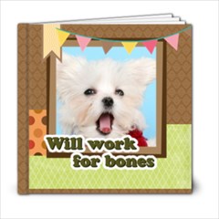 dog - 6x6 Photo Book (20 pages)