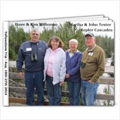 Yellowstone - 9x7 Photo Book (20 pages)
