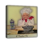 Chef Paulo - Mini Canvas 6  x 6  (Stretched)