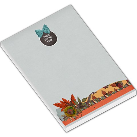 Ode To Autumn Memo Pad By Lisa Minor