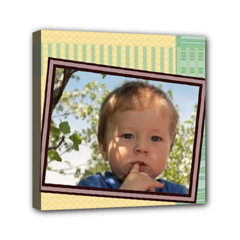 kids - Mini Canvas 6  x 6  (Stretched)