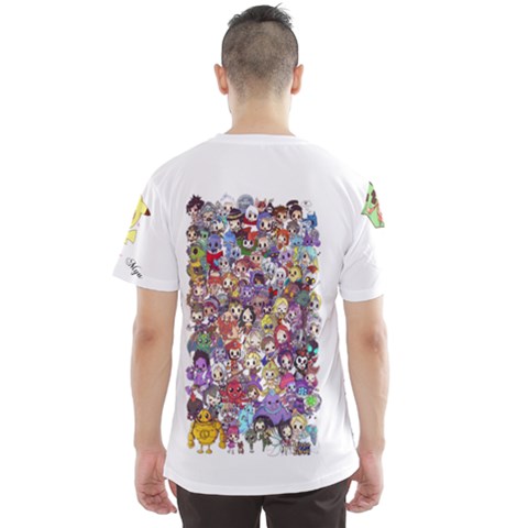 Men s Sport Mesh T-Shirt Back