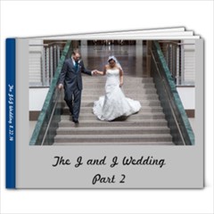 Wedding Part 2 - 9x7 Photo Book (20 pages)