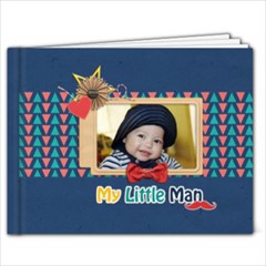 9x7  Photobook: My Little Man - 9x7 Photo Book (20 pages)