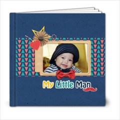 6x6 Photobook: My Little Man - 6x6 Photo Book (20 pages)