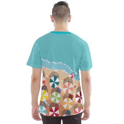 Men s Sport Mesh T-Shirt Back