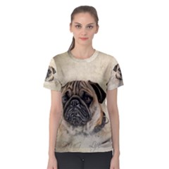 Pug-001 - Women s Sport Mesh T-Shirt