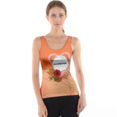 Fall Romantic Full All Over Tank Top - Women s Basic Tank Top