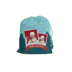 xmas - Drawstring Pouch (Medium)