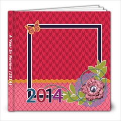 Year In Review - Colorful - 8x8 Photo Book (20 pages)