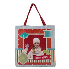 xmas - Grocery Tote Bag