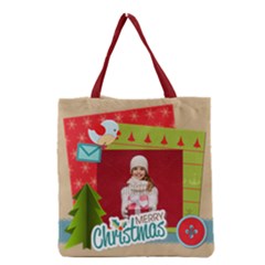 xmas - Grocery Tote Bag