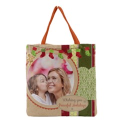 xmas - Grocery Tote Bag