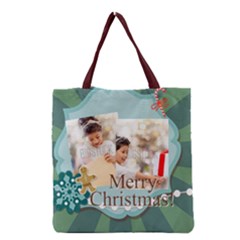 xmas - Grocery Tote Bag