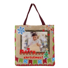 xmas - Grocery Tote Bag