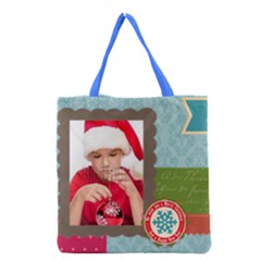 xmas - Grocery Tote Bag