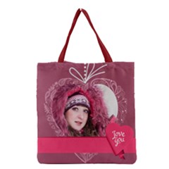 love - Grocery Tote Bag