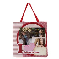 love - Grocery Tote Bag