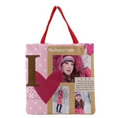 love - Grocery Tote Bag