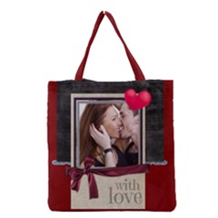 love - Grocery Tote Bag