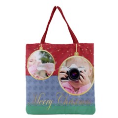 xmas - Grocery Tote Bag