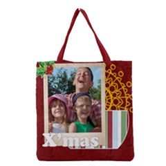 xmas - Grocery Tote Bag