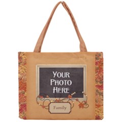 Ode to Autumn tiny tote - Mini Tote Bag