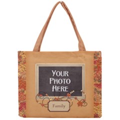 Ode to Autumn tiny tote - Mini Tote Bag