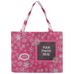 Snowflake tiny tote - Mini Tote Bag