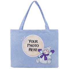 Five Little Snowmen tiny tote - Mini Tote Bag