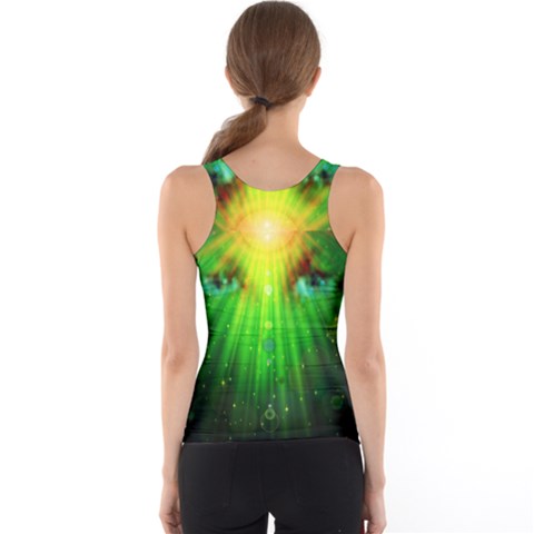 Women s Basic Tank Top Back