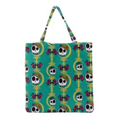 Haunted Tote - Color - Grocery Tote Bag