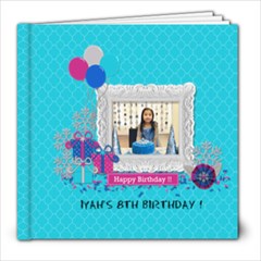 8x8: Glittery Birthday - 8x8 Photo Book (20 pages)