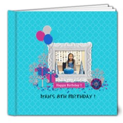 8x8 (DELUXE): Glittery Birthday - 8x8 Deluxe Photo Book (20 pages)