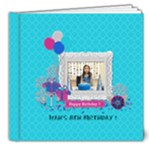 8x8 (DELUXE): Glittery Birthday - 8x8 Deluxe Photo Book (20 pages)