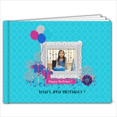 9x7: Glittery Birthday - 9x7 Photo Book (20 pages)