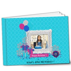 9x7 (DELUXE): Glittery Birthday - 9x7 Deluxe Photo Book (20 pages)