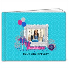 7x5: Glittery Birthday (BRAG BOOK) - 7x5 Photo Book (20 pages)