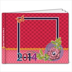 A Year In Review - Colorful - 11 x 8.5 Photo Book(20 pages)