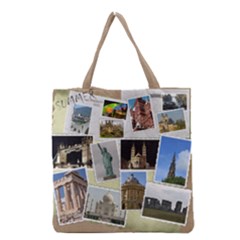 Summer Full Grocery Tote Bag