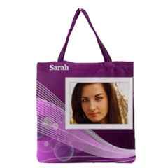 Named Pink Full Grocery Tote Bag Named Pink Full Grocery Tote Bag