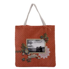 Grocery Tote Bag : Thankful Hearts Grocery Tote Bag : Thankful Hearts